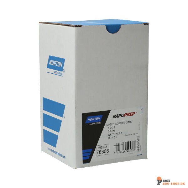 nortonschleifmittel/NORTON_schleifmittel_66623378356 Surface Blending Discs with attachment Rapid Prep Regular Flex-76.2x0.00 XCRS_139559